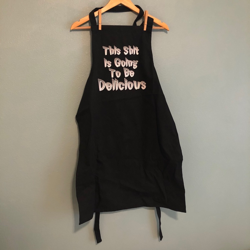 NWOT This sh*t is going to be delicious apron